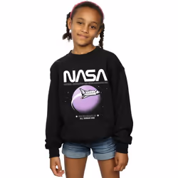 NASA - Sweat SHUTTLE ORBIT - Fille (Noir)