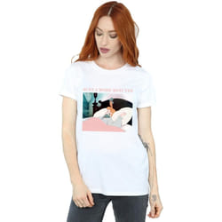 Disney - T-shirt PRINCESS JUST FIVE MORE MINUTES - Femme (Blanc)