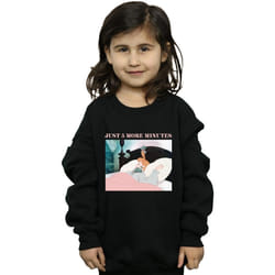Disney - Sweat PRINCESS JUST FIVE MORE MINUTES - Fille (Noir)