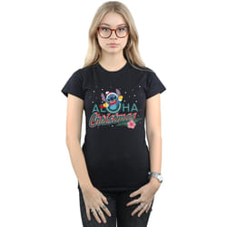 Disney - T-shirt ALOHA - Femme (Noir)