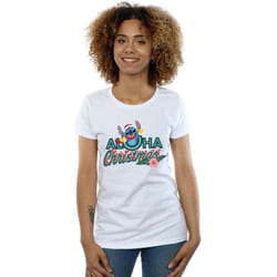 Disney - T-shirt ALOHA - Femme (Blanc)