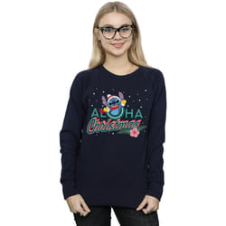 Disney - Sweat ALOHA - Femme (Bleu marine)