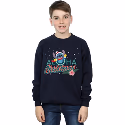Disney - Sweat ALOHA - Garçon (Bleu marine)