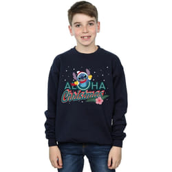 Disney - Sweat ALOHA - Garçon (Bleu marine)
