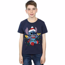 Disney - T-shirt - Garçon (Bleu marine)