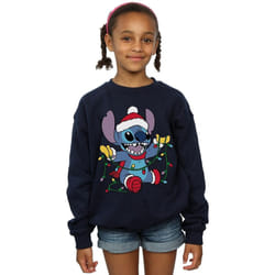 Disney - Sweat - Fille (Bleu marine)
