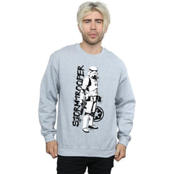 Star Wars - Sweat THE MANDALORIAN - Homme (Gris chiné)