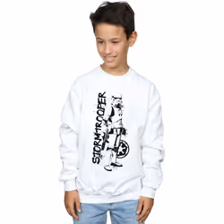 Star Wars - Sweat THE MANDALORIAN - Garçon (Blanc)