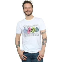 Star Wars - T-shirt THE MANDALORIAN - Homme (Blanc)