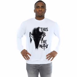 Star Wars - Sweat THE MANDALORIAN THE WAY - Homme (Blanc)