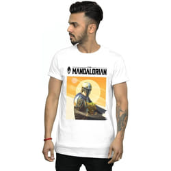 Star Wars - T-shirt THE MANDALORIAN THE CHILD - Homme (Blanc)