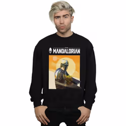 Star Wars - Sweat THE MANDALORIAN THE CHILD - Homme (Noir)