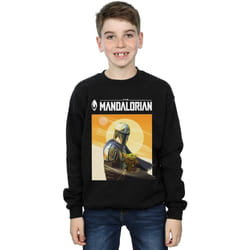 Star Wars - Sweat THE MANDALORIAN THE CHILD - Garçon (Noir)