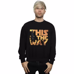 Star Wars - Sweat THE MANDALORIAN THE WAY - Homme (Noir)