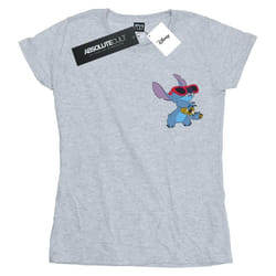 Disney - T-shirt - Femme (Gris chiné)