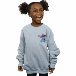 Disney - Sweat - Fille (Gris chiné)