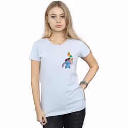 Disney - T-shirt - Femme (Gris chiné)