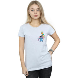 Disney - T-shirt - Femme (Gris chiné)