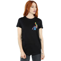 Disney - T-shirt - Femme (Noir)
