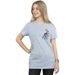 Disney - T-shirt - Femme (Gris chiné)