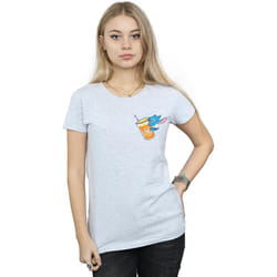 Disney - T-shirt - Femme (Gris chiné)