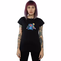 Disney - T-shirt MUNCHIES - Femme (Noir)