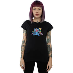 Disney - T-shirt MUNCHIES - Femme (Noir)