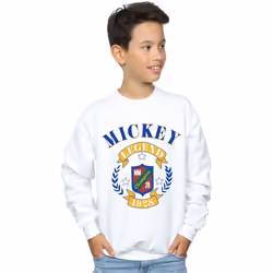 Disney - Sweat LEGEND - Garçon (Blanc)