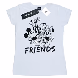 Disney - T-shirt MICKEY MOUSE AND FRIENDS - Femme (Blanc)