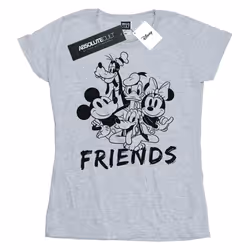 Disney - T-shirt MICKEY MOUSE AND FRIENDS - Femme (Gris chiné)