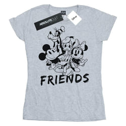 Disney - T-shirt MICKEY MOUSE AND FRIENDS - Femme (Gris chiné)