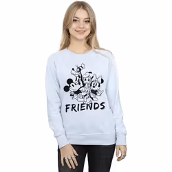 Disney - Sweat MICKEY MOUSE AND FRIENDS - Femme (Gris chiné)