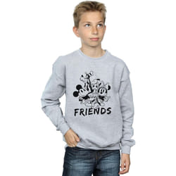 Disney - Sweat MICKEY MOUSE AND FRIENDS - Garçon (Gris chiné)