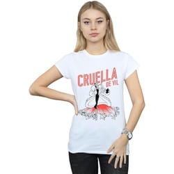 Disney - T-shirt - Femme (Blanc)