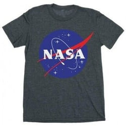 NASA - T-shirt INSIGNIA - Homme (Gris foncé chiné)