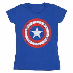 Marvel - T-shirt AVENGERS - Femme (Bleu roi)