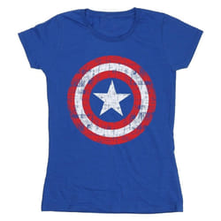 Marvel - T-shirt AVENGERS - Femme (Bleu roi)