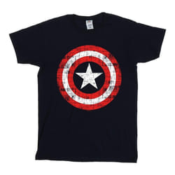 Marvel - T-shirt AVENGERS - Garçon (Bleu marine)