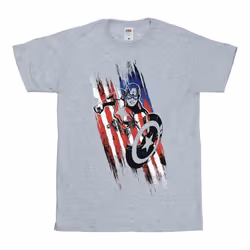 Marvel - T-shirt AVENGERS - Garçon (Gris chiné)