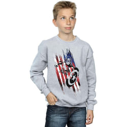 Marvel - Sweat AVENGERS - Garçon (Gris chiné)