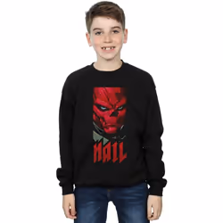 Marvel - Sweat AVENGERS HAIL - Garçon (Noir)