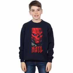 Marvel - Sweat AVENGERS HAIL - Garçon (Bleu marine)