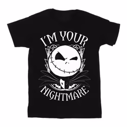 Disney - T-shirt NIGHTMARE BEFORE CHRISTMAS - Femme (Noir)