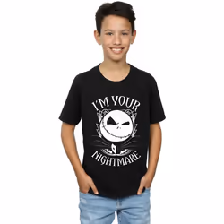 Disney - T-shirt NIGHTMARE BEFORE CHRISTMAS - Garçon (Noir)