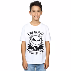 Disney - T-shirt NIGHTMARE BEFORE CHRISTMAS - Garçon (Blanc)