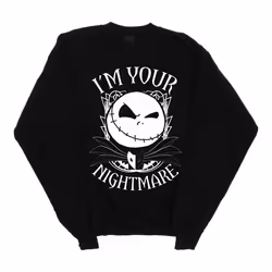 Disney - Sweat NIGHTMARE BEFORE CHRISTMAS - Femme (Noir)