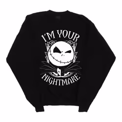 Disney - Sweat NIGHTMARE BEFORE CHRISTMAS - Femme (Noir)