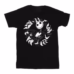 Disney - T-shirt NIGHTMARE BEFORE CHRISTMAS - Femme (Noir)