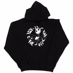 Disney - Sweat à capuche NIGHTMARE BEFORE CHRISTMAS - Fille (Noir)