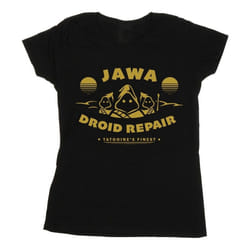 Star Wars - T-shirt DROID REPAIR - Femme (Noir)